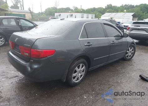 2005 Honda Accord 3.0 Ex из США, поврежденный, VIN 1HGCM66815A026188